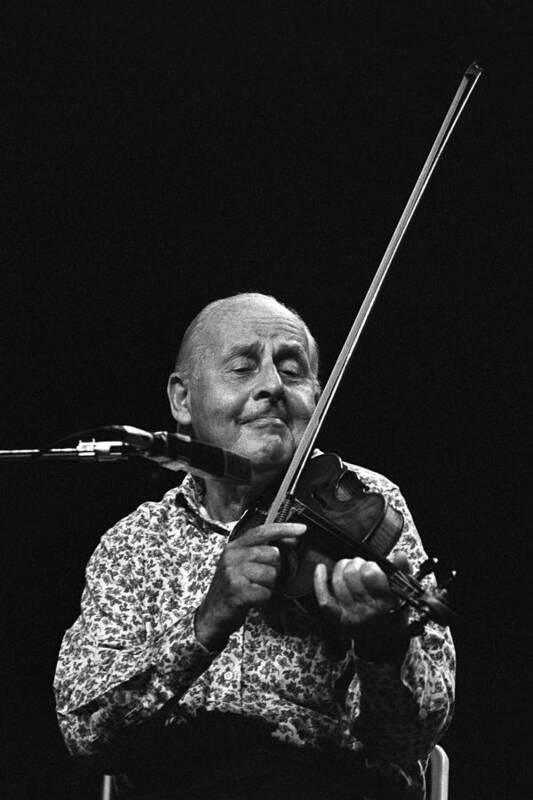 Stephane Grappelli Poster featuring the photograph Stephane Grappelli  by Dragan Kudjerski