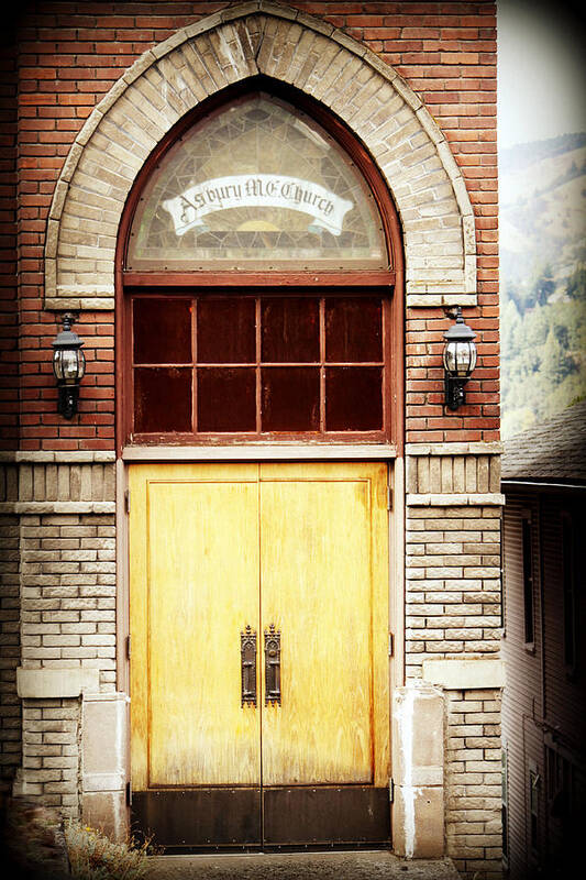 Church Poster featuring the photograph Street View by Melanie Lankford Photography