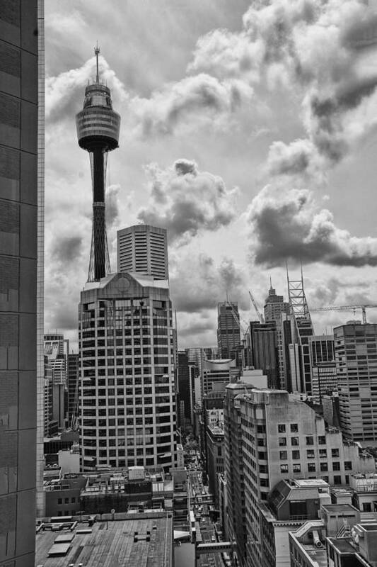 Sydney Skyline Poster featuring the photograph Sydney Skyline by Douglas Barnard