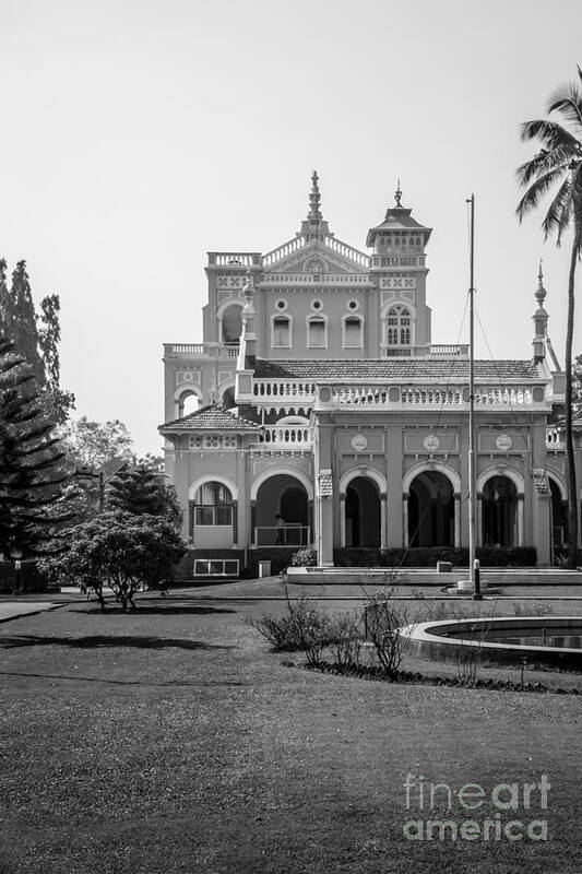 Palace Poster featuring the photograph The Aga khan palace by Kiran Joshi