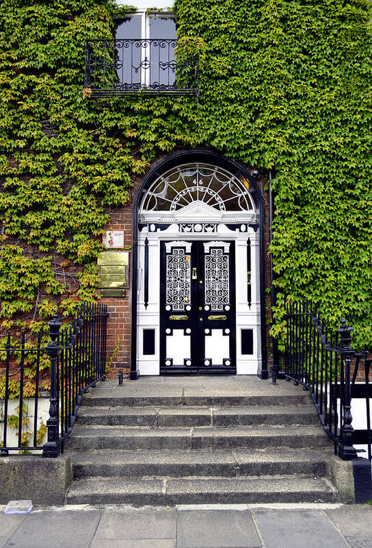 Dublin Poster featuring the photograph The Dublin Door by Richard Ortolano