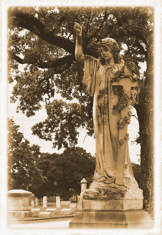 Angel Poster featuring the photograph The Guide by Nadalyn Larsen