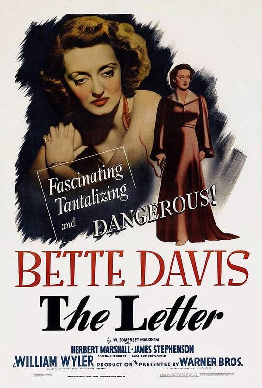The Letter Poster featuring the photograph The Letter by Movie Poster Prints