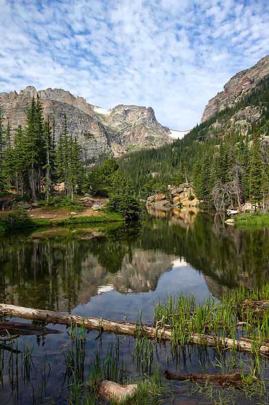 The Loch Poster featuring the photograph The Loch - Rocky Mountain National Park by Ronda Kimbrow