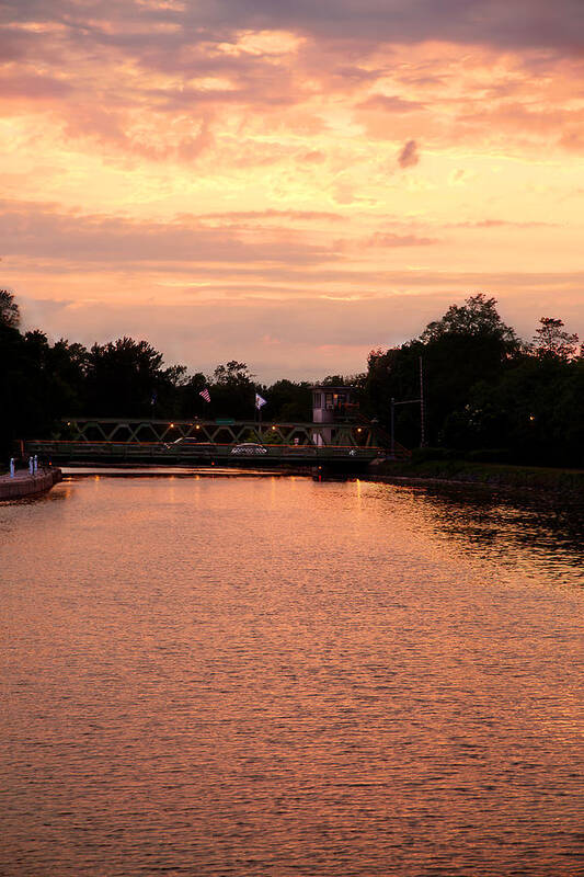 Sunset Poster featuring the photograph The Sunset by Courtney Webster