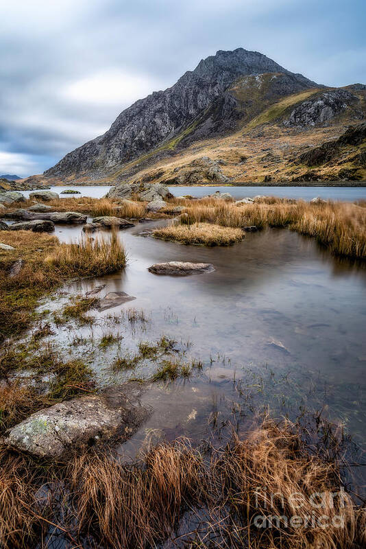 Tryfan Poster featuring the photograph Tryfan Mountain by Adrian Evans