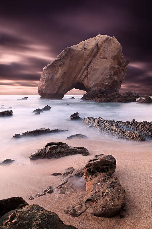 Rocks Poster featuring the photograph Unimaginable by Jorge Maia