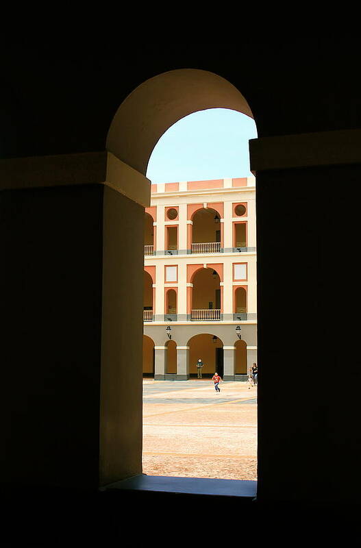 Window Poster featuring the photograph Ventana de Arco by Alice Terrill