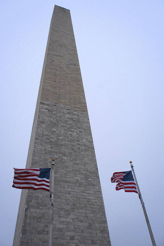 Washington Poster featuring the photograph Washington Monument by George Taylor