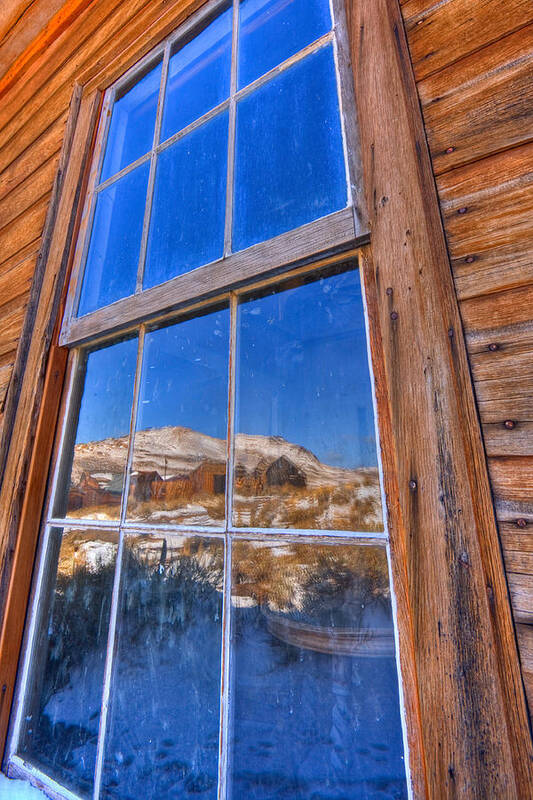 Bodie Poster featuring the photograph Window to Bodie by Beth Sargent