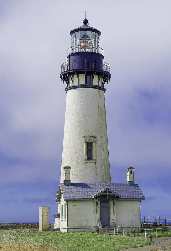 Oregon Poster featuring the photograph Yaquina Head Lighthouse by Dennis Bucklin