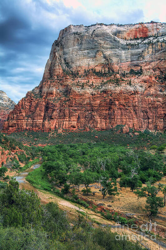 Virgin Poster featuring the photograph Zion National Park II by Eddie Yerkish