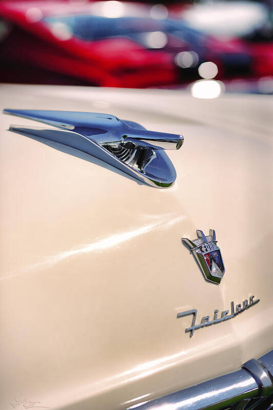 1956 Poster featuring the photograph 1956 Ford Fairlane by Gordon Dean II