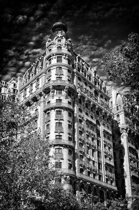 Us Poster featuring the photograph Ansonia Building Detail 32 by Val Black Russian Tourchin