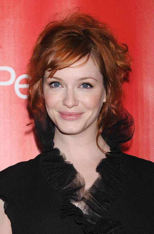 Style Your Spring Presented By J.c. Penney Poster featuring the photograph Christina Hendricks At Arrivals by Everett