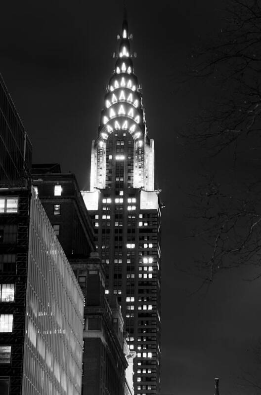 New York City Poster featuring the photograph Chrysler Building by Michael Dorn