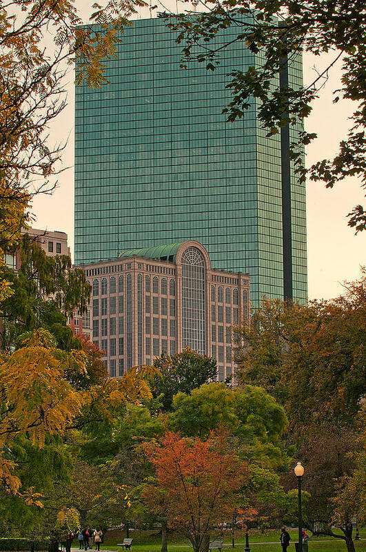 Boston Public Garden Poster featuring the photograph Nature in the City by Paul Mangold