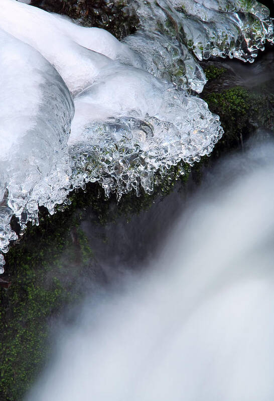  Beautiful Poster featuring the photograph Of Ice and Water by Darren Fisher