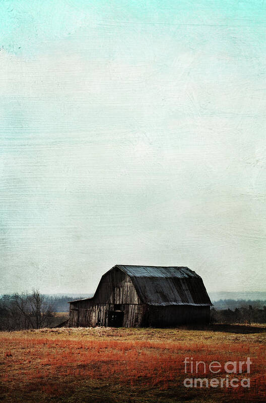 Agriculture Poster featuring the photograph Old Kentucky Tobacco Barn by Stephanie Frey