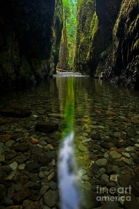 Oneonta Poster featuring the photograph Pillar of Light by Matt Tilghman