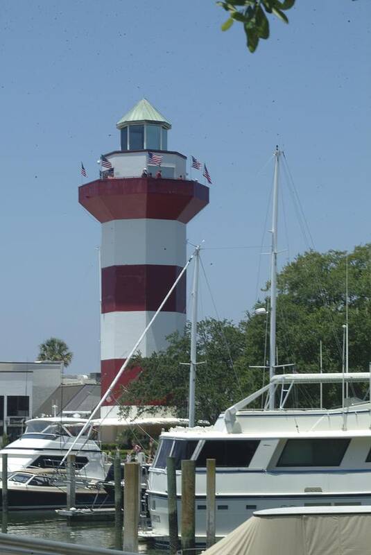 Lighthouse Poster featuring the photograph Red and White Lighthouse by Ralph Jones