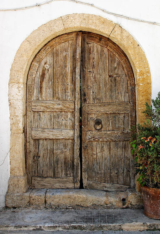 Gate Poster featuring the photograph Rustic gates by Paul Cowan