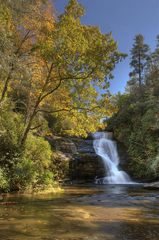 Waterfall Poster featuring the photograph Secret Falls by Rick Hartigan