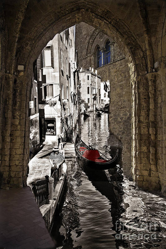 Sicily Poster featuring the photograph Sicily Meets Venice by Madeline Ellis