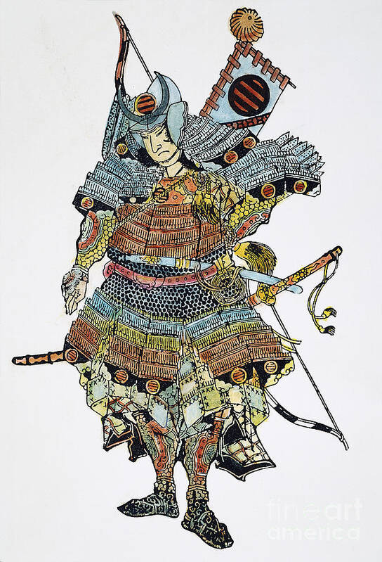 1810 Poster featuring the photograph Soldier: Samurai by Granger