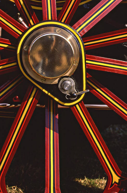 Traction Engine Poster featuring the photograph Traction by Meirion Matthias