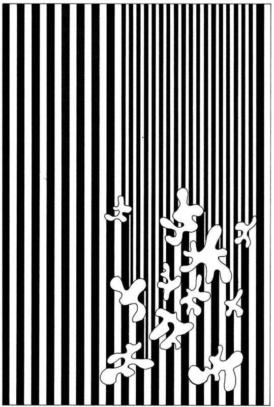 Op Art Poster featuring the drawing Untitled 6 by Joanna Potratz