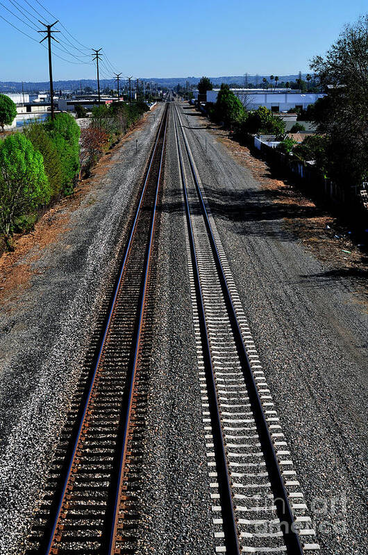 Clay Poster featuring the photograph Vanishing Point by Clayton Bruster