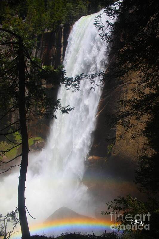 Falls Poster featuring the photograph Vernal Falls by Patrick Witz