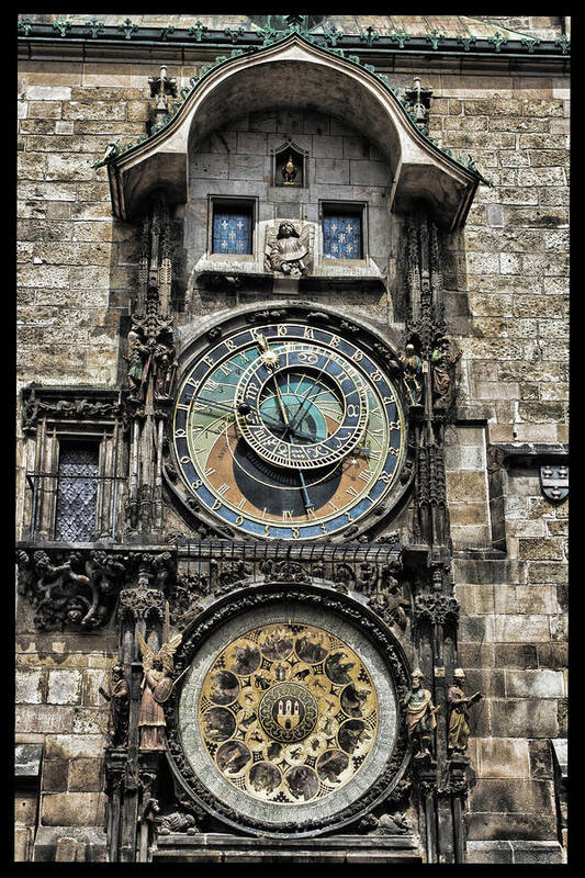 Prague Poster featuring the photograph What Time Is It by Jason Wolters