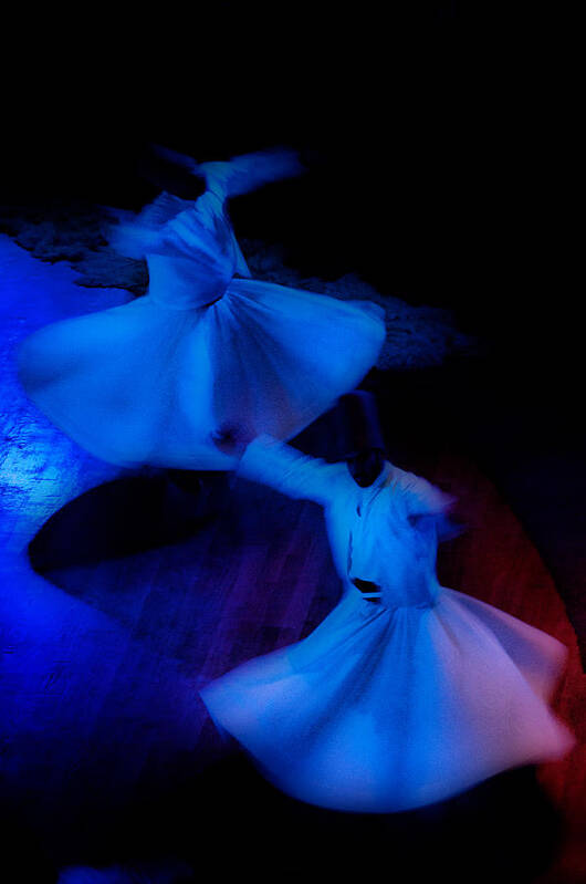 Mistic Poster featuring the photograph Whirling Dervish - 3 by Okan YILMAZ