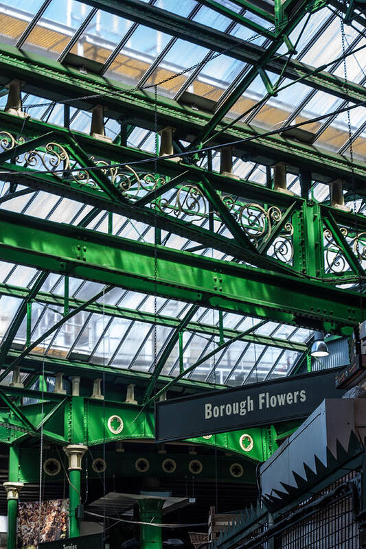 Borough Market Poster featuring the photograph Borough Market London #1 by Dawn OConnor