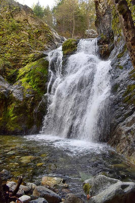 Faery Falls Poster featuring the photograph Faery Falls #1 by Maria Jansson