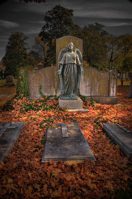 Hollywood Cemetery Poster featuring the photograph Heaven's Gate #1 by T Cairns