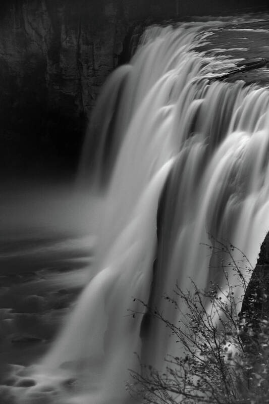 Mesa Falls Poster featuring the photograph Mesa Falls #1 by Raymond Salani III