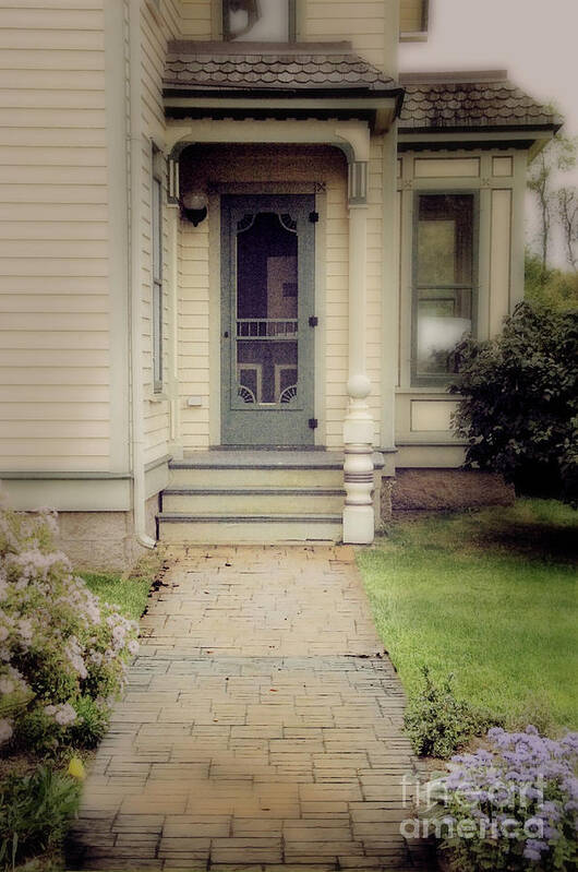 House Poster featuring the photograph Victorian Porch #1 by Jill Battaglia