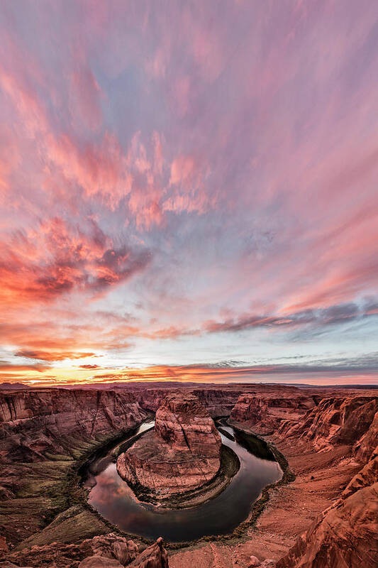 America Poster featuring the photograph 180 Degrees of Sunset by Jon Glaser