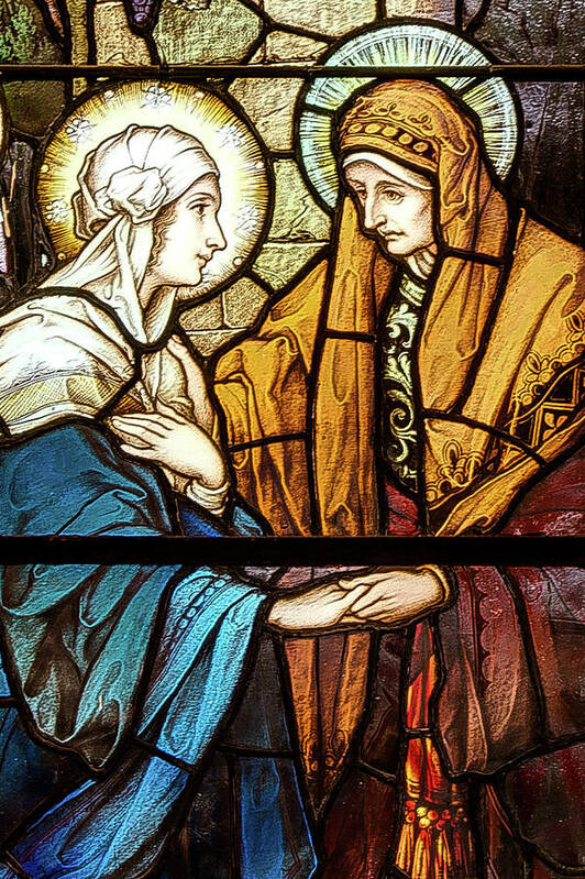 Saint Annes Poster featuring the digital art Saint Anne's Windows #3 by Jim Proctor