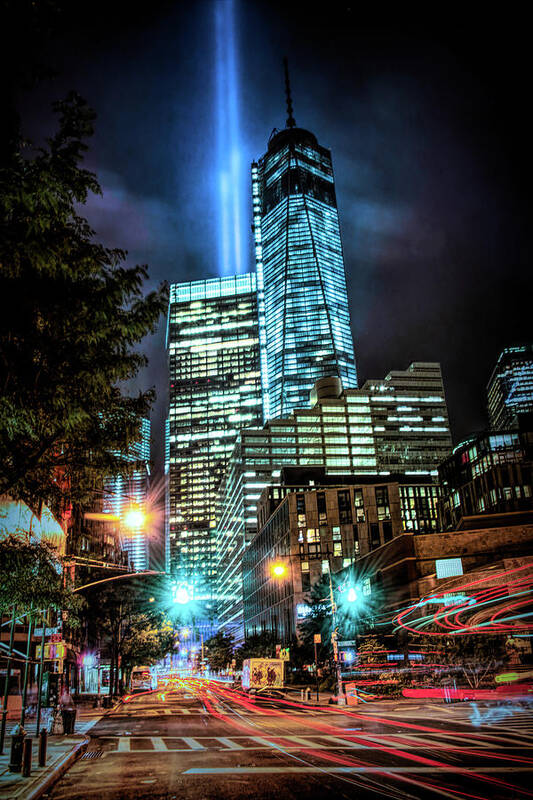 Freedom Tower Poster featuring the photograph Freedom Tower #4 by Theodore Jones