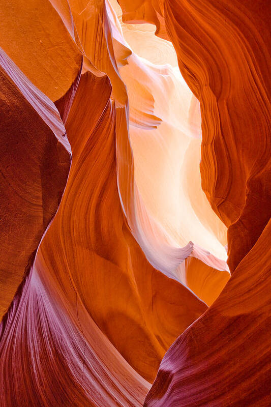 Antelope Canyon Poster featuring the photograph Antelope Canyon #5 by Carl Amoth