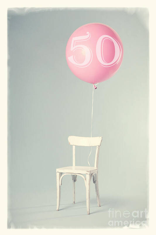 50 Poster featuring the photograph 50th Birthday by Edward Fielding