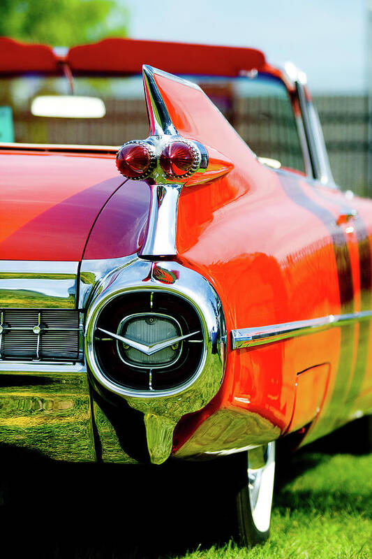 1959 Cadillac Eldorado Poster featuring the photograph '59 Eldorado Convertible #59 by Rich S