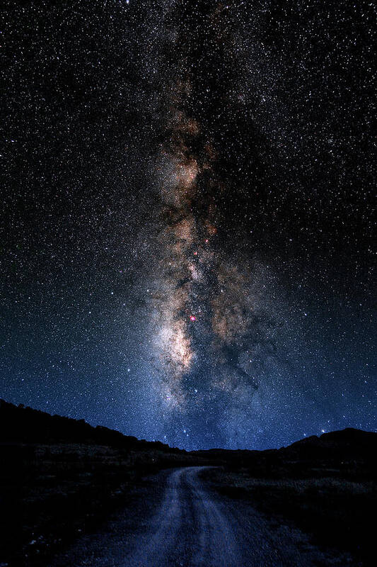 Astronomy Poster featuring the photograph Milky Way #6 by Larry Landolfi