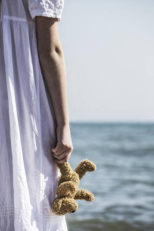 Girl Poster featuring the photograph Teddy Bear #8 by Joana Kruse