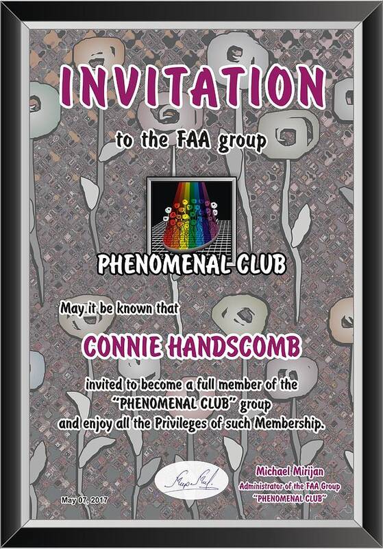 Connie Handscomb Poster featuring the mixed media A Special Invitation by Michael Mirijan