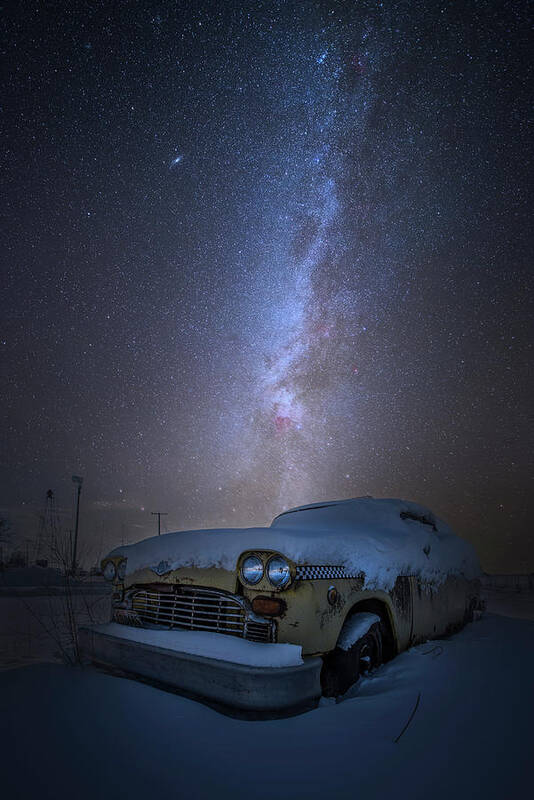 Abandoned Poster featuring the photograph Ancient Uber by Aaron J Groen